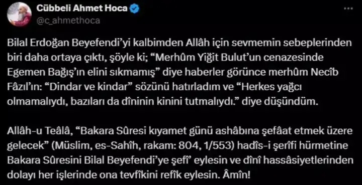 CUBBELI AHMET