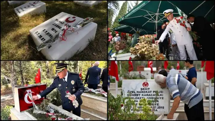 Türkiye’nin Dört Bir Yanında 15 Temmuz şehitlieri anılıyor