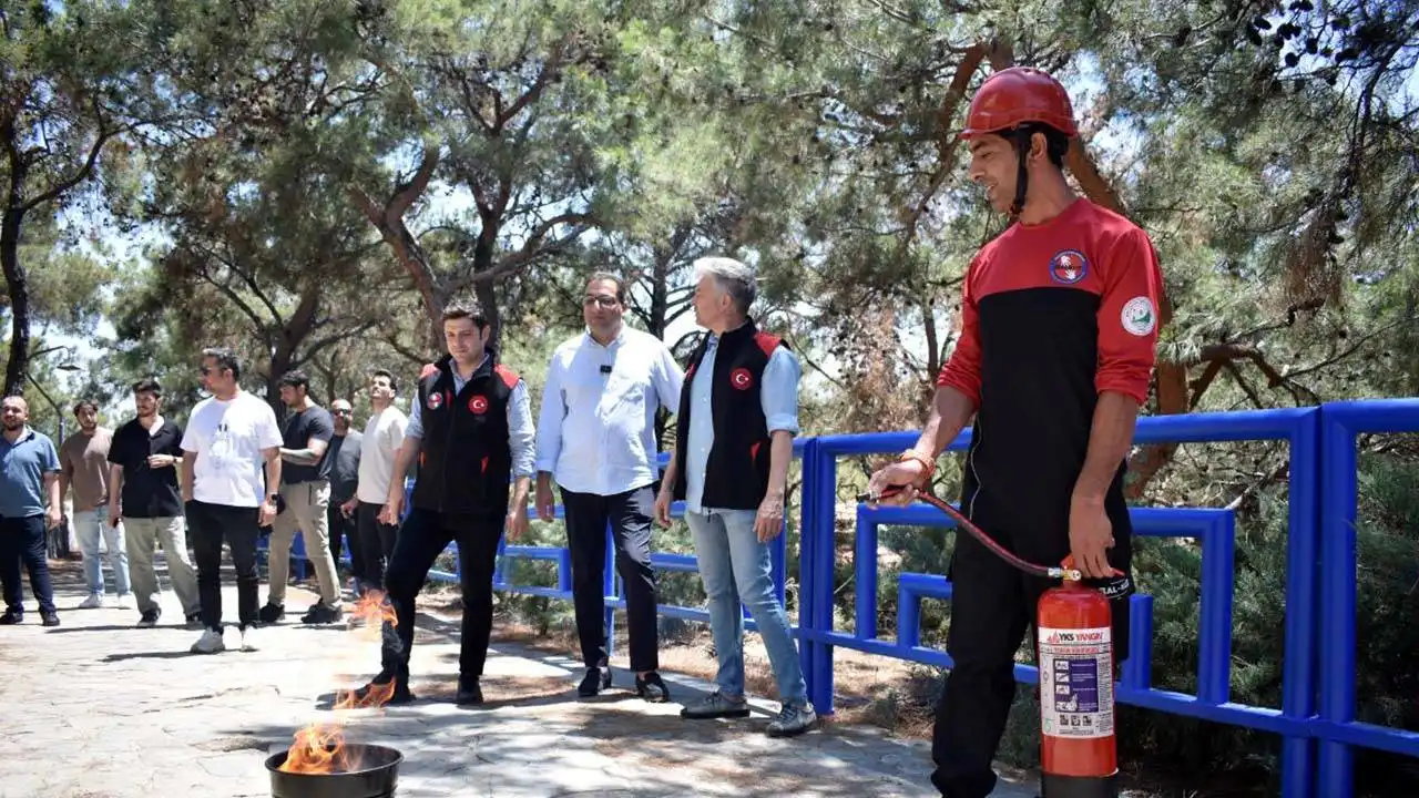 Balçova ormanları yapay zeka ile korunuyor: Termal kamera sistemi devrede! haberinin görseli