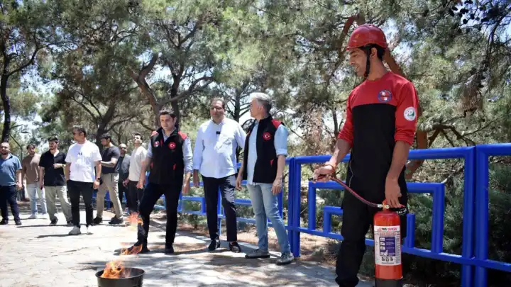 Balçova ormanları yapay zeka ile korunuyor: Termal kamera sistemi devrede!