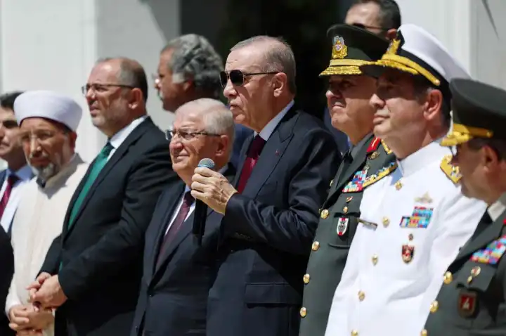 Cumhurbaşkanı Erdoğan, MSÜ Rektörlük Camii’nin açılışını yaptı