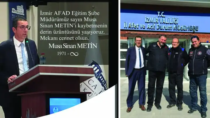 AFAD İzmir’de acı kayıp: Musa Sinan Metin yaşamını yitirdİ