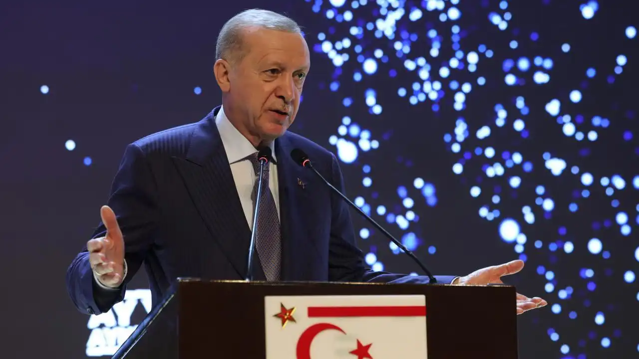 Cumhurbaşkanı Erdoğan: KKTC'yi Doğu Akdeniz'in parlayan yıldızı haline getirdik haberinin görseli