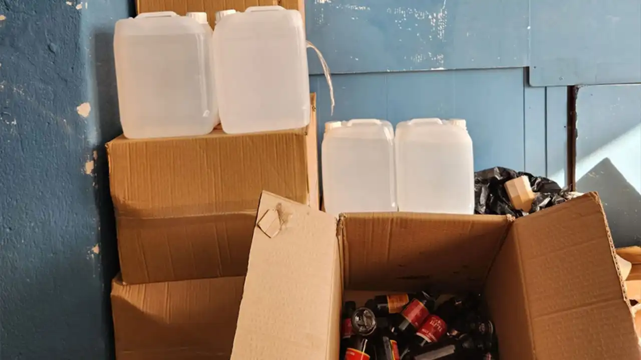 İzmir'de sahte alkol operasyonu: 1 kişi tutuklandı haberinin görseli