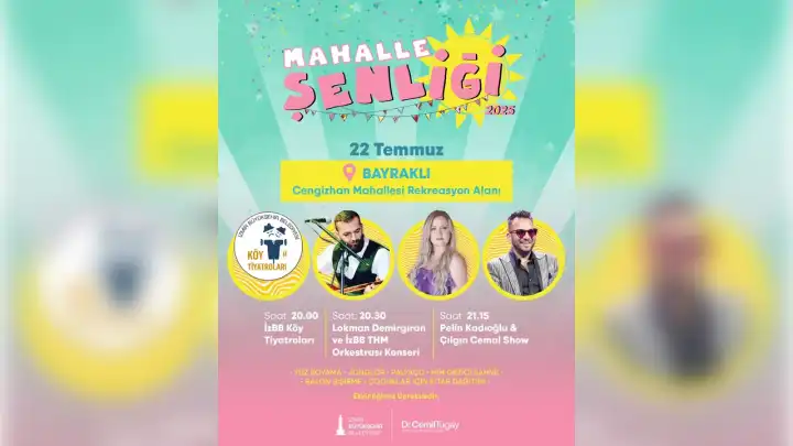 İzmir’de Yaz coşkusu başlıyor: Mahalle Şenlikleri 6 noktada kuruluyor