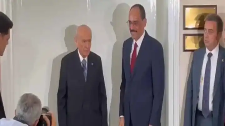 Kalın, Bahçeli'yi ziyaret etti