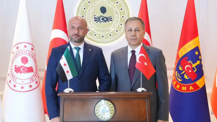 Ali Yerlikaya ile Raid Salih bir araya geldi