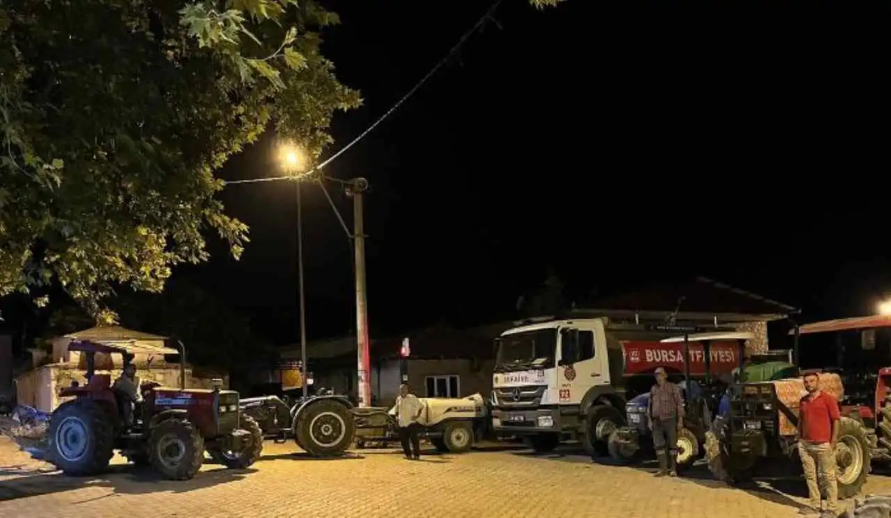 Bilecik’te çıkan yangın Bursa sınırına dayandı: Ekipler teyakkuzda