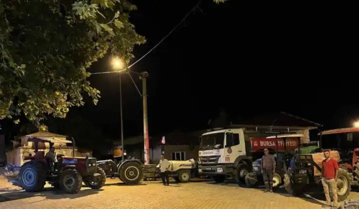 Bilecik’te çıkan yangın Bursa sınırına dayandı: Ekipler teyakkuzda
