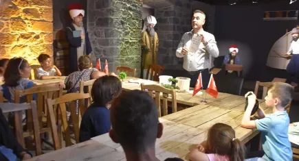 İzmir Cumhuriyet Eğitim Müzesi'nden öğrencilere ritim atölyesi