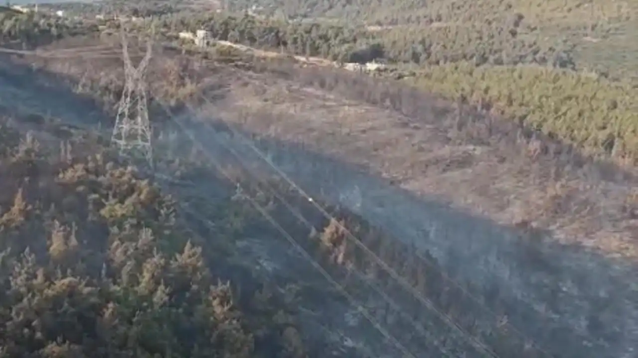 Manisa’daki orman yangını 20 saat sonra kontrol altına alındı