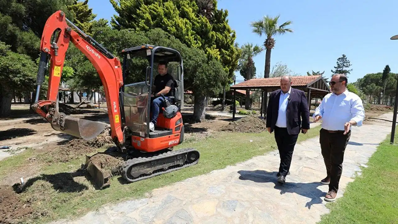 Sunal Tülbentçi Parkı yeni yüzüyle Mendereslilerin hizmetinde