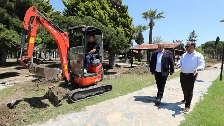 Sunal Tülbentçi Parkı yeni yüzüyle Mendereslilerin hizmetinde