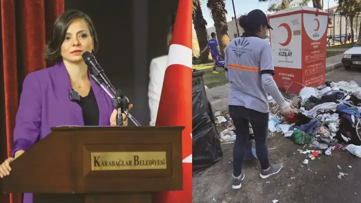 Bahar Mahallesi’ndeki çöp yığınına tepki gösteren Kınay’dan duyarlılık çağrısı