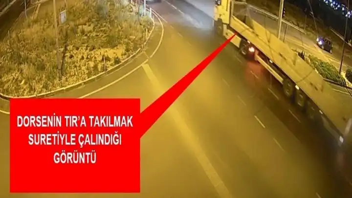 Denizli’de çalınan TIR dorsesi Konya’da bulundu