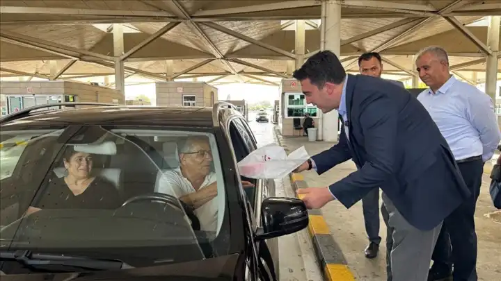 Sınır kapılarında gurbetçi mesaisi 
