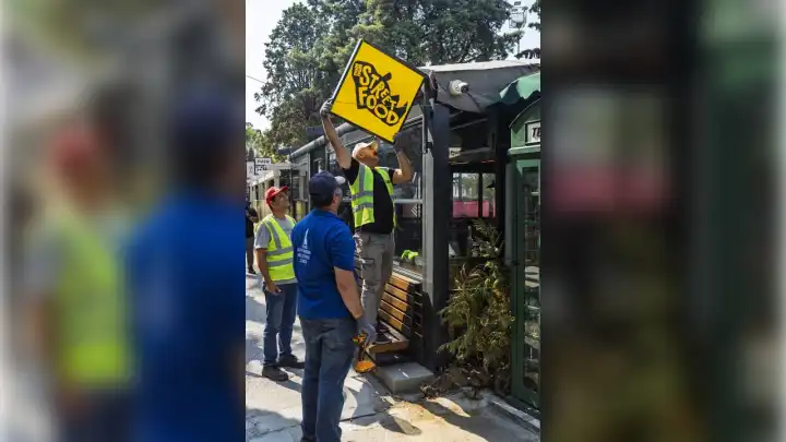 Zabıta ve esnaftan ortak mücadele: Hedef yeşile geri dönüş! 