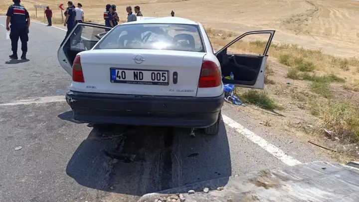 Aksaray'da feci kaza: 1 ölü, 3 yaralı