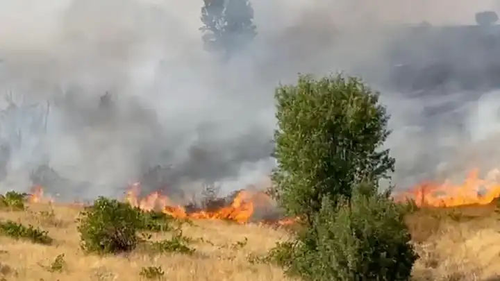 Diyarbakır'da yangın!
