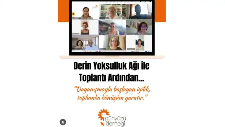Günyüzü Derneği ile Derin Yoksulluk Ağı arasında dayanışma buluşması