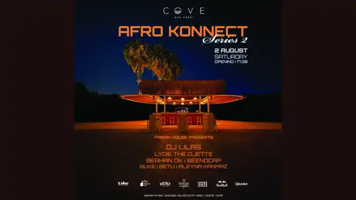 Afro Konnect Vol.2 Çeşme’de ritimleri sahile taşıyor