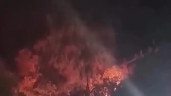 Bursa'daki havai fişek atılması sonucu çıkan yangında 1 kişi tutuklandı