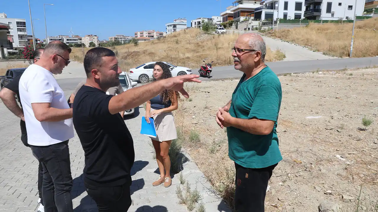 Seferihisar 10 dönümlük proje için düğmeye bastı