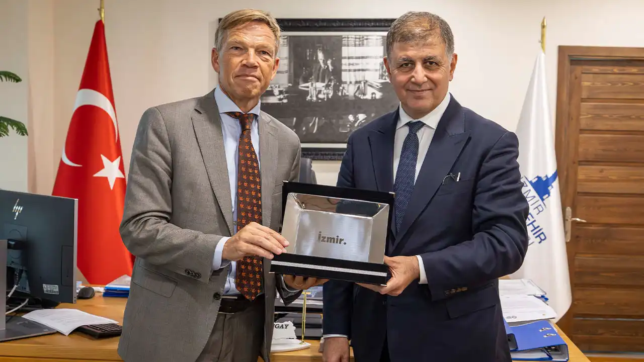 Hollanda Büyükelçisi Wijnands’tan Başkan Tugay’a ziyaret 