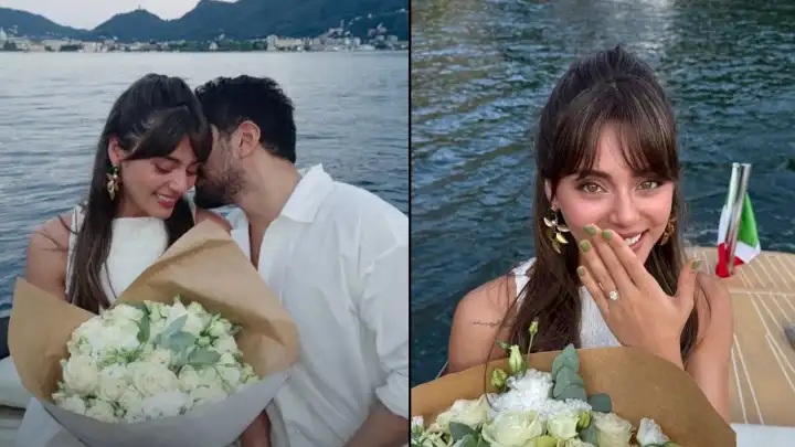 Sıla Türkoğlu'na Como Gölü'nde romantik evlilik teklifi