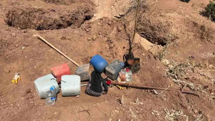 Kayseri’de fotokapanlı tuzak: Kaçak kazı yapan 4 kişi suçüstü yakalandı