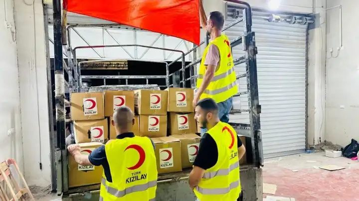 Türk Kızılay’dan Cenin ve Gazze’ye kritik gıda desteği