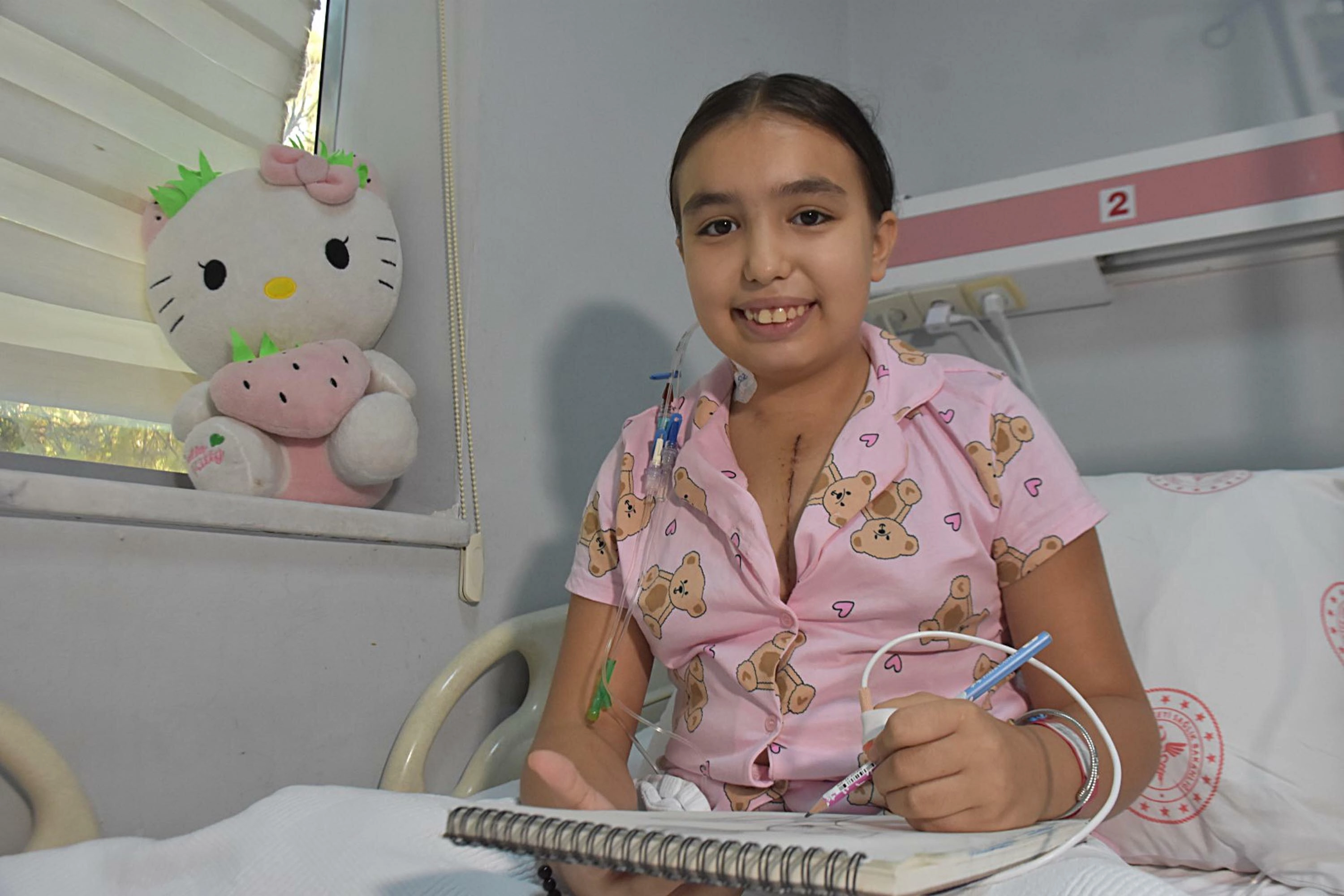 Kalp kapağı nakliyle sağlığına kavuşan Masal: Ben de doktor olmak istiyorum başlıklı video haberin görseli