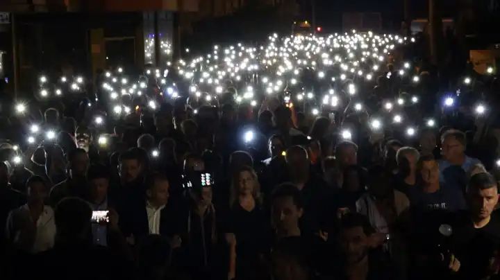 Trabzon'da Sinem için 'ışıklı' anma