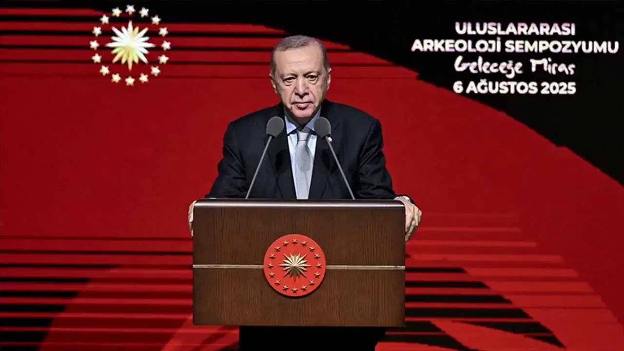 Cumhurbaşkanı Erdoğan: 13 binden fazla tarihi eserin ana vatana iade edilmesini sağladık