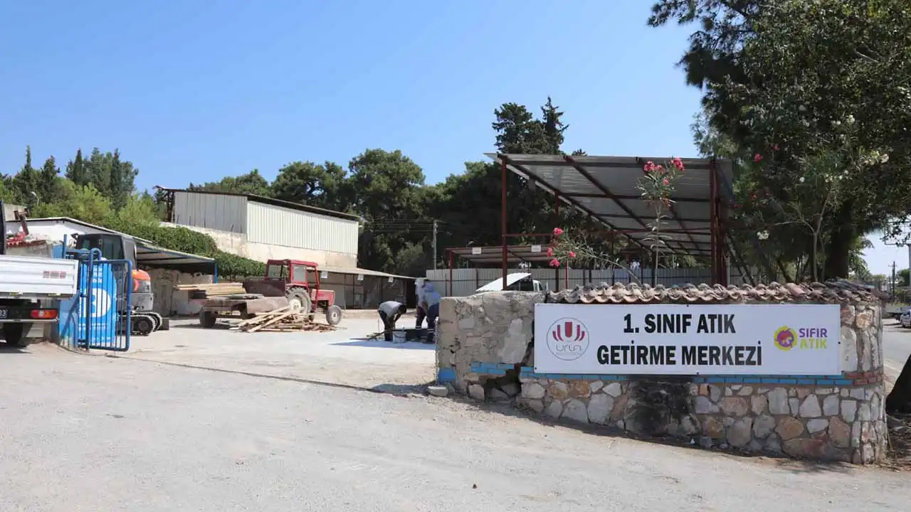 Urla’da Sıfır Atık dönüşümü başlıyor: Atık Getirme Merkezi hayata geçiyor