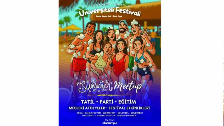 ‘Summer Meetup’ İzmir’de eğlenceye doyuracak
