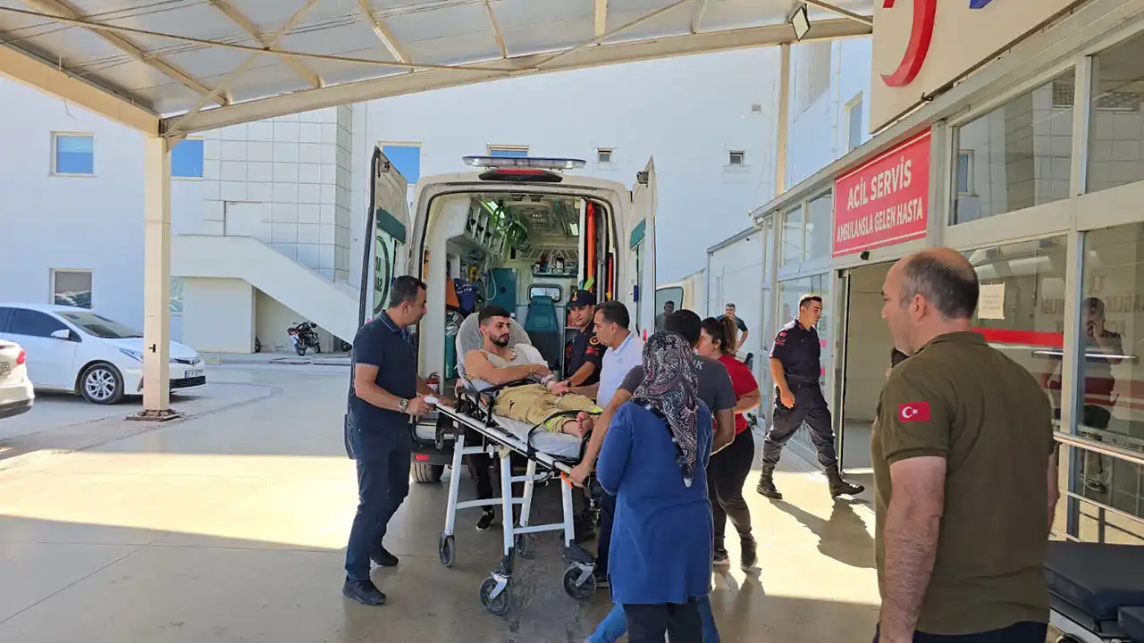Yangın bölgesinde kaybolan orman işçisi 10 saat sonra sağ bulundu