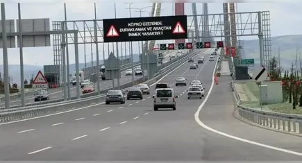 Çanakkale - İzmir karayolu trafiğe kapatıldı