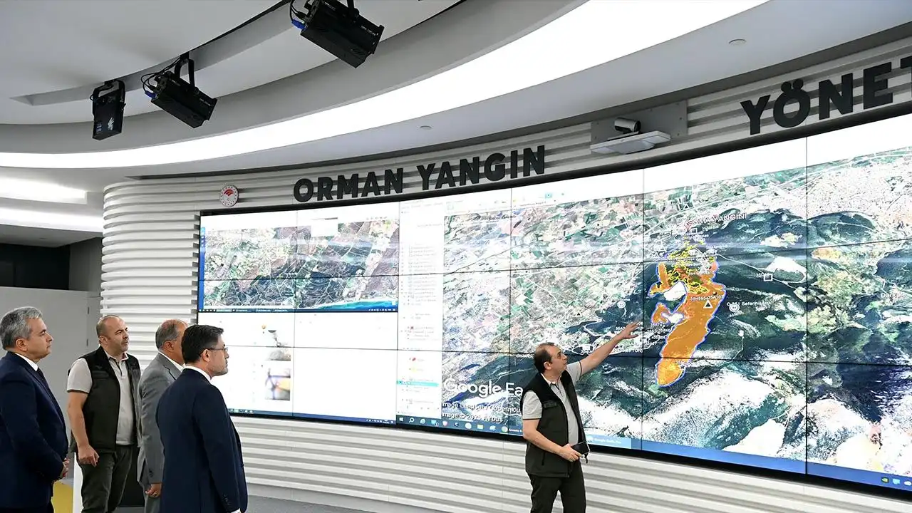 İbrahim Yumaklı: 55 orman yangınının 45’i kontrol altında