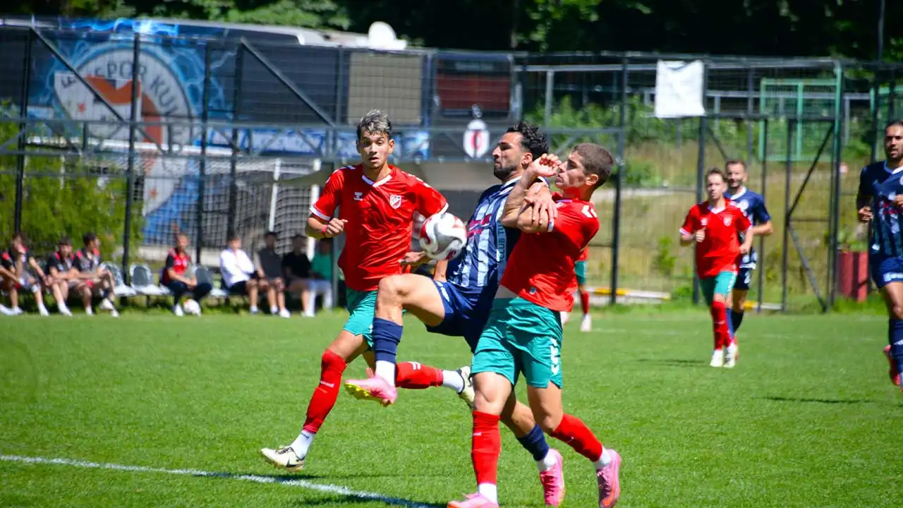 Kaf-Kaf, hazırlık maçında Fethiyespor’a mağlup oldu 