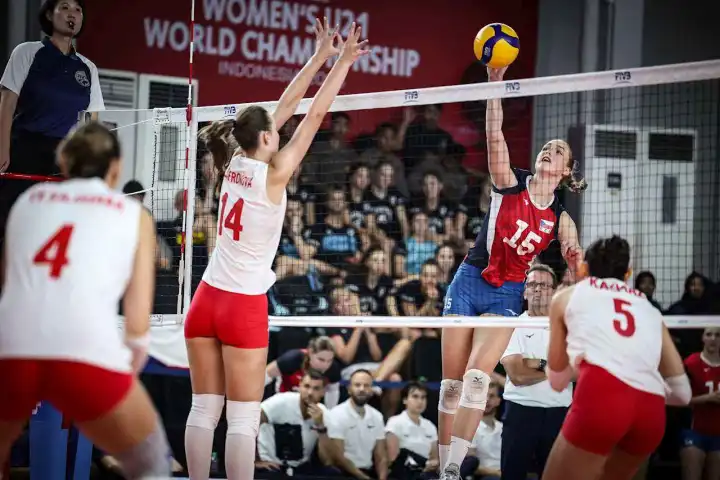 Türkiye U21 Kadın Voleybol Takımı, Çekya’ya 3-2 yenildi