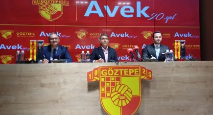 Göztepe, Avek Otomotiv ile sponsor anlaşmasını yeniledi 