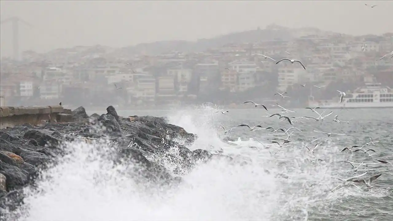 İstanbul ve çevresine fırtına uyarısı!