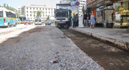 Mustafa Kemal Caddesi yenileniyor: Altyapı İZSU’dan, üstyapı Bornova Belediyesi’nden
