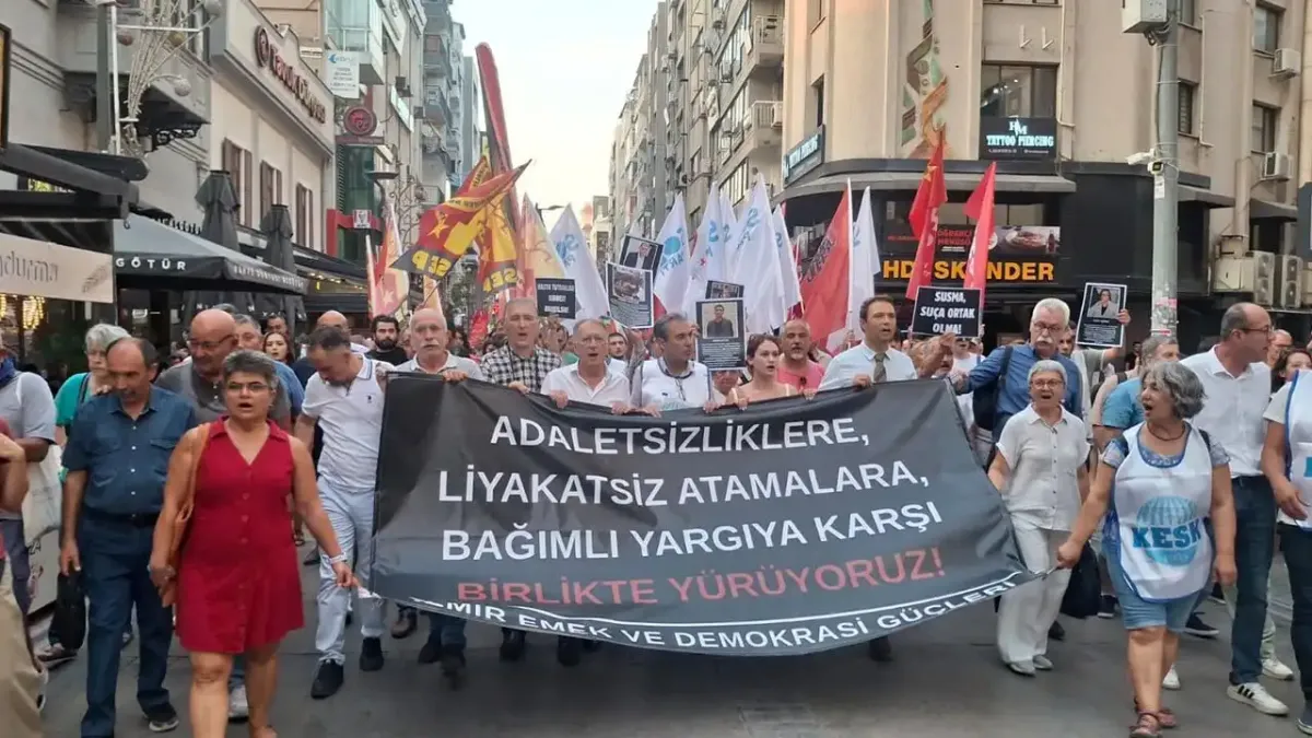 CHP İzmir sokağa döküldü: Adalet için acil çağrı!