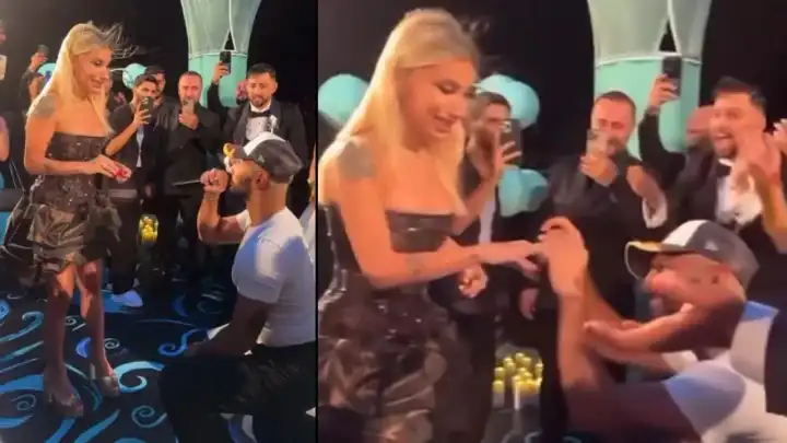 İrem Derici hayatının şokunu yaşadı! Sahne ortasında sürpriz evlilik teklifi