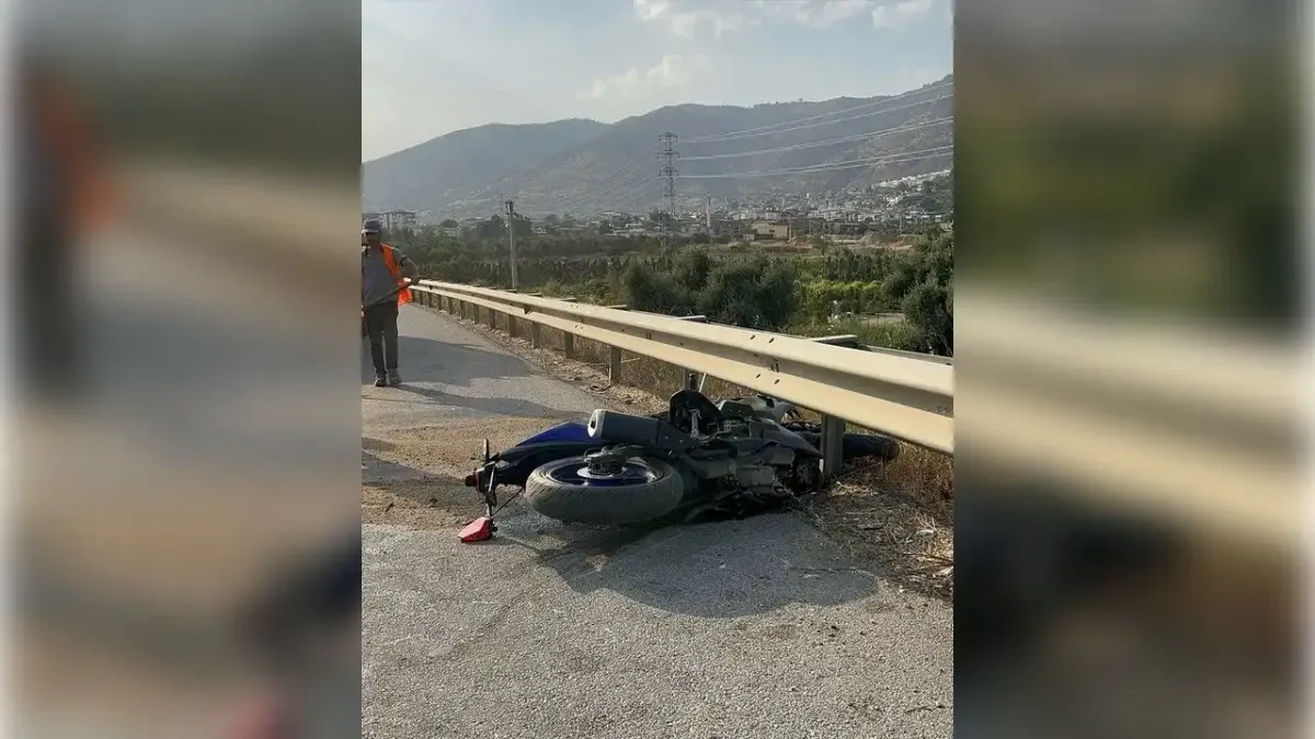 İzmir haber: Motosiklet sürücüsü kazada hayatını kaybetti