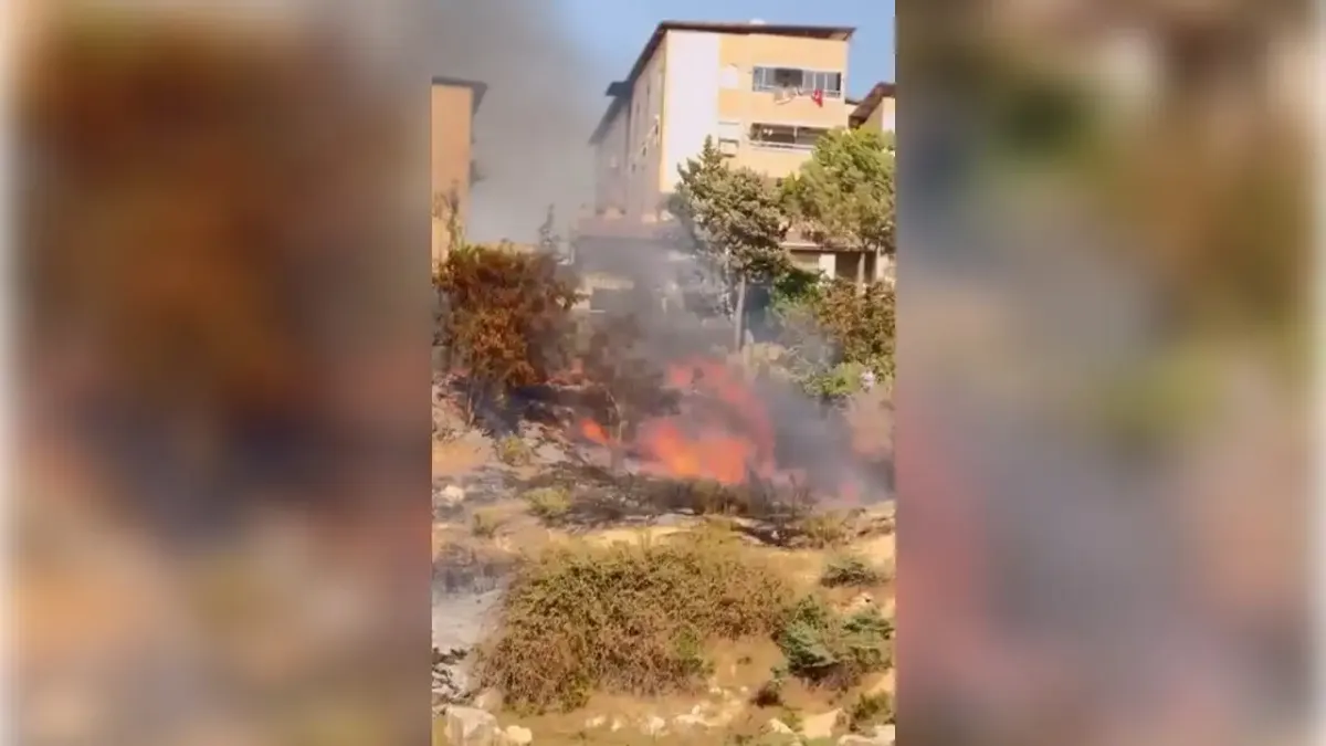 Adana&#039;da yangın: Bazı evler tahliye edildi! haberinin görseli