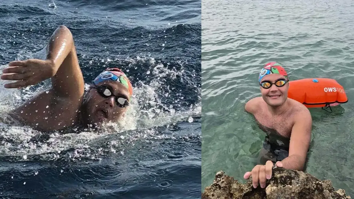 Manş&#039;ı geçen otizmli yüzücü Tuna Tunca&#039;nın yeni hedefi: Cebelitarık Boğazı haberinin görseli