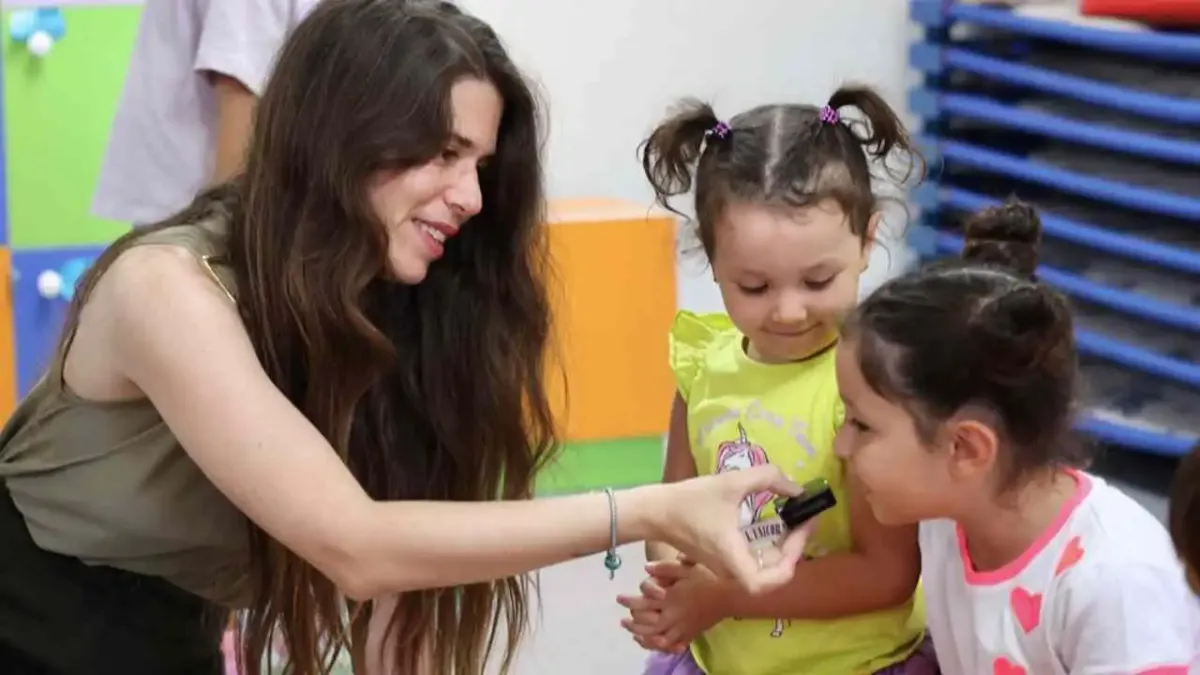 Başkan Lâl Denizli, Yuvamız Çeşme Reisdere Kreşi’ni ziyaret etti haberinin görseli